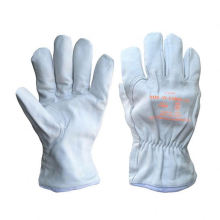 ANSI A6 Cut Resistant Aramid Liner Goatskin Leather Automotive anti-cut Safety Work Gloves